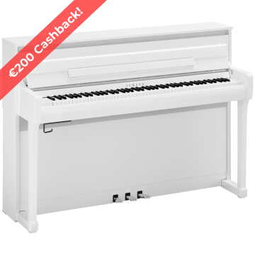 Yamaha Clavinova CLP-885 PWH Polished white