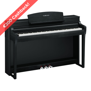 Yamaha Clavinova CSP-255 B Zwart gesatineerd