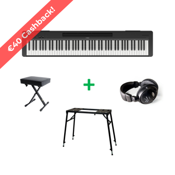 Yamaha P-145BT PACK B Noir satiné