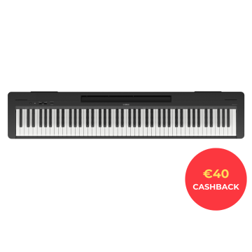 Yamaha P-145BT B Noir satiné