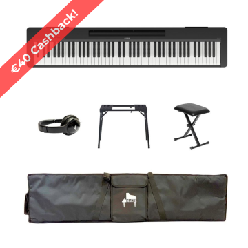 Yamaha P-145BT PACK PORTABLE B Noir satiné
