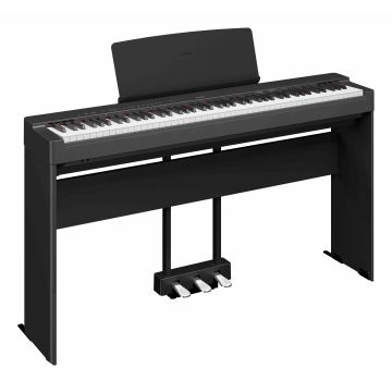 Yamaha P-225 PREMIUM BUNDEL B Zwart gesatineerd