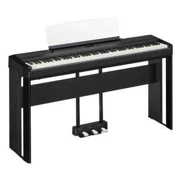 Yamaha P-525 PREMIUM BUNDEL B Zwart gesatineerd