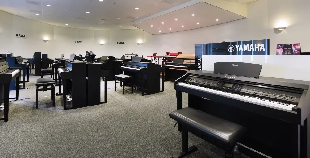 Alkmaar showroom digitale piano