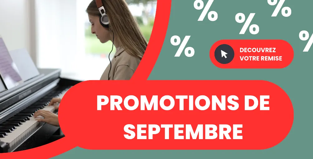 September Promo chez  Piano's Maene
