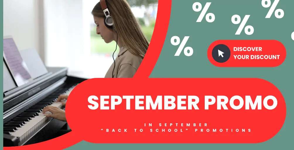 September Promo bij Piano's Maene
