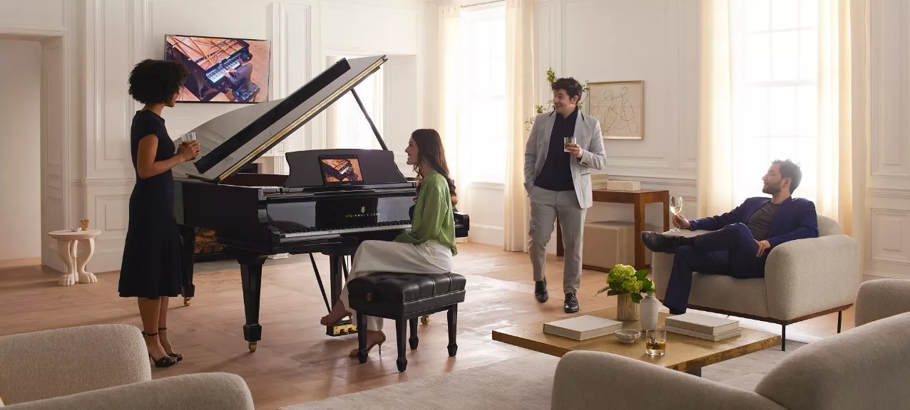 Steinway Spirio vleugels