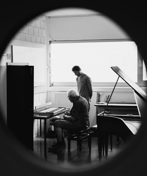 Restauration d'un piano