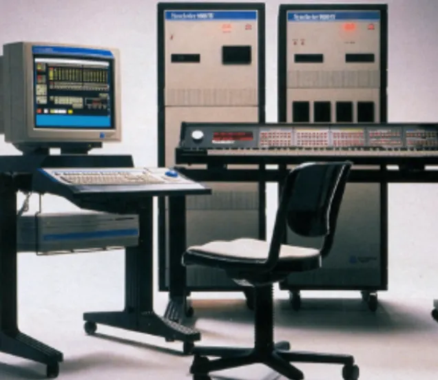 De eerste op computer gebaseerde elektronische klavieren, zoals de Synclavier