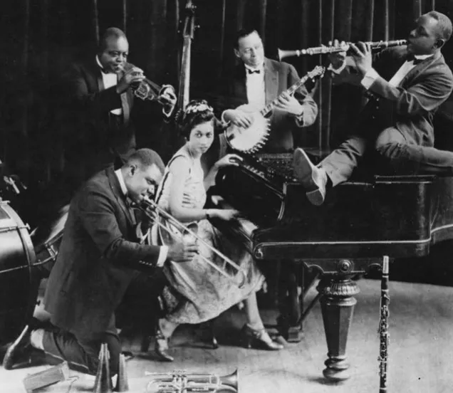 Big band orkest in de jaren 20