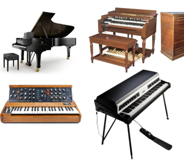 Nord Stage heeft alle aspecten van HammondB3, Rhodes Piano, Steinway piano, Synthesizer