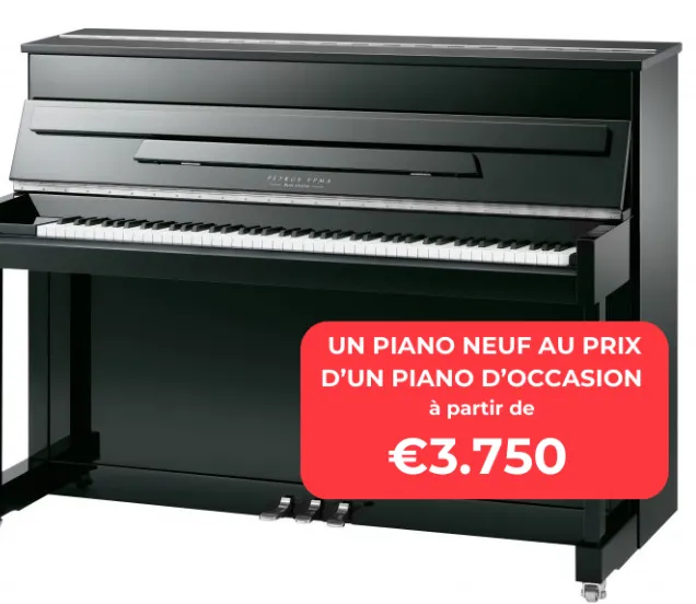 Petrus Ypma : un piano neuf au prix d'un piano d'occasion