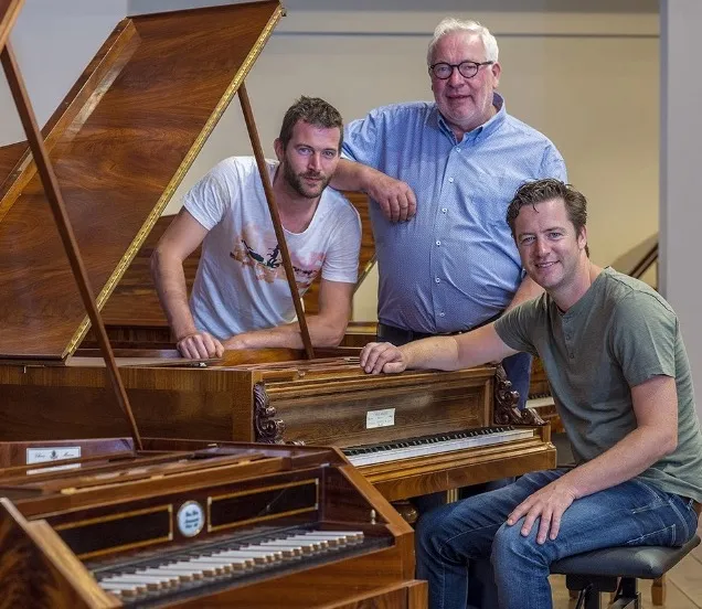 Dominique, Chris en Frederic Maene