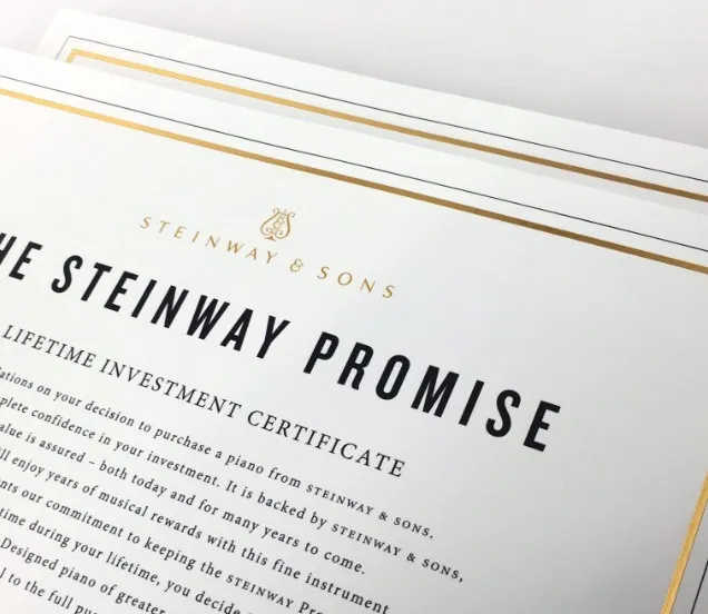 Promesse Steinway
