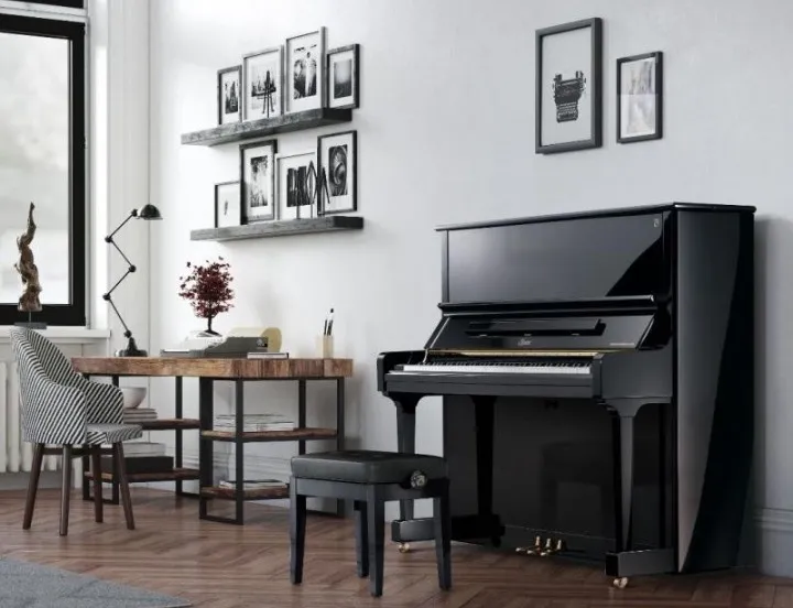 Boston upright piano