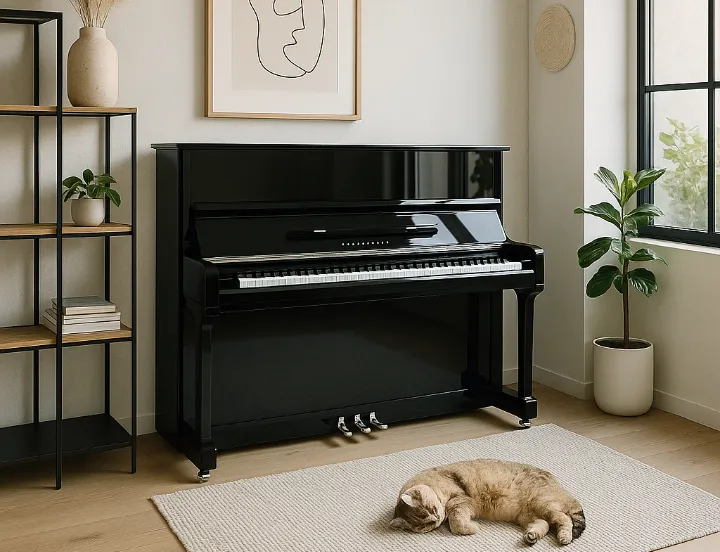Doutreligne upright pianos
