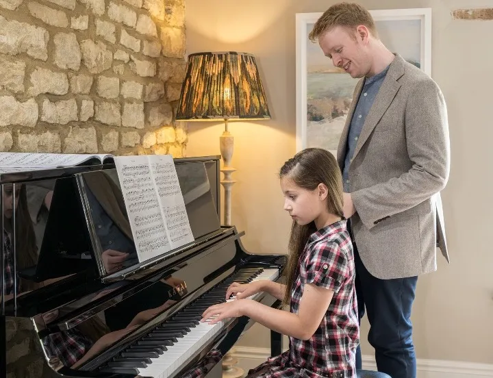 Kawai upright piano